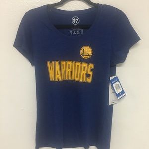 Golden State Warrior Women’s Blue and Yellow Shirt
